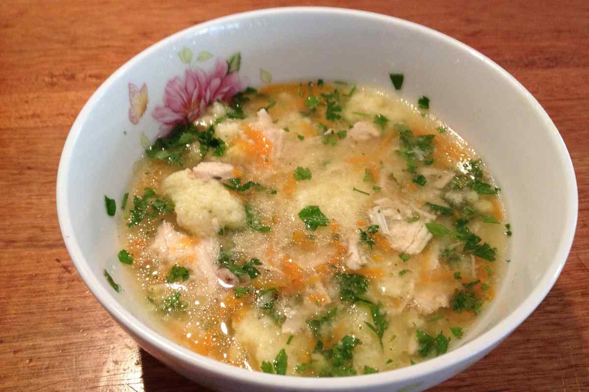 Рецепти супів на курячому бульйоні